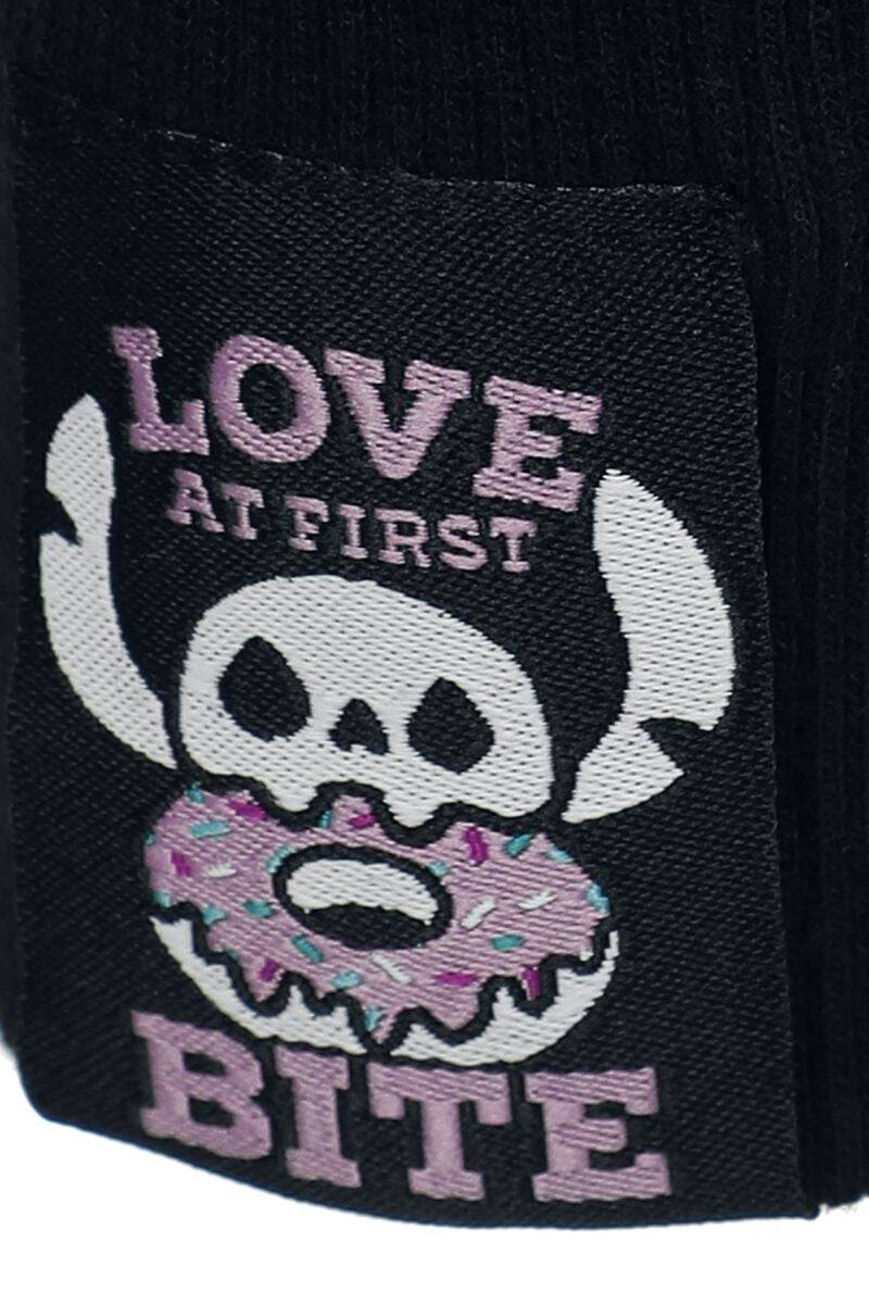 EMP "Love At First Bite" Kapuzenpullover schwarz von Lilo & Stitch Exklusivangebot