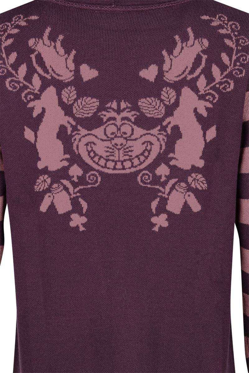 EMP "Grinsekatze" Cardigan lila von Alice im Wunderland Black Friday