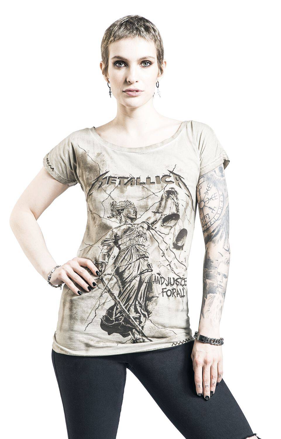 EMP T-Shirt khaki von Metallica Cyber Monday