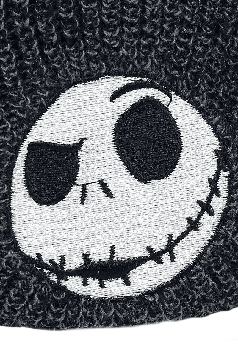 EMP "Jack Skellington" Mütze schwarz/grau von The Nightmare Before Christmas Weihnachtsangebot
