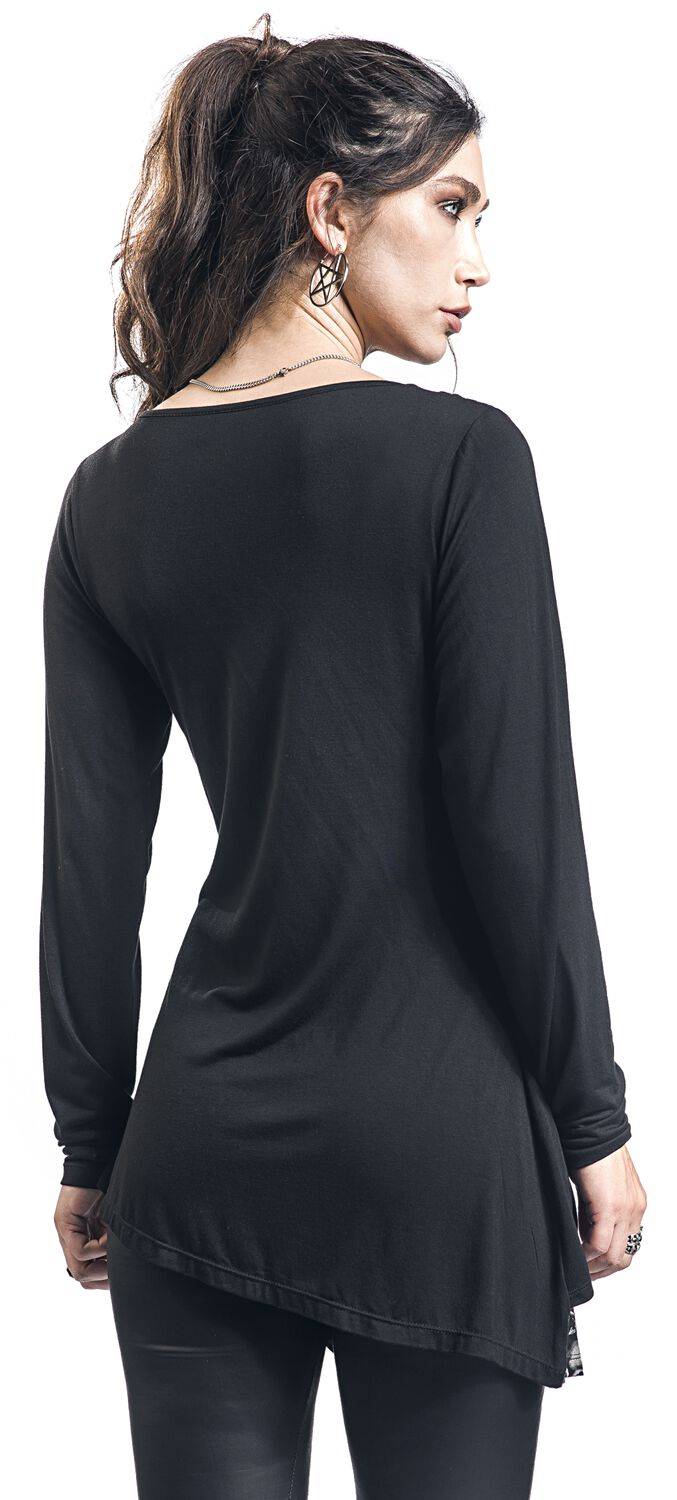 EMP Langarmshirt schwarz von Black Premium by EMP Osterangebot