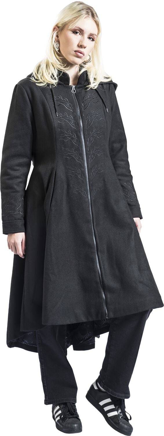 EMP "Darkling" Wintermantel schwarz von Shadow and Bone Neueste Mode