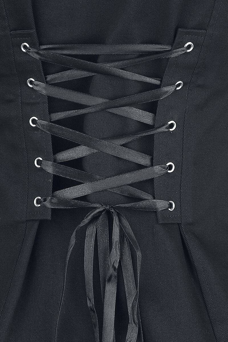 EMP Weste schwarz von Gothicana by EMP Online Outlet