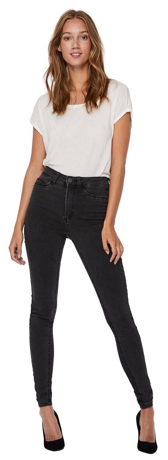 EMP "NMCallie HW Skinny Jeans" Jeans dunkelgrau von Noisy May Zeitlich begrenztes Angebot