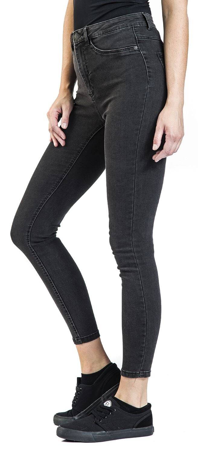 EMP "NMCallie HW Skinny Jeans" Jeans dunkelgrau von Noisy May Zeitlich begrenztes Angebot