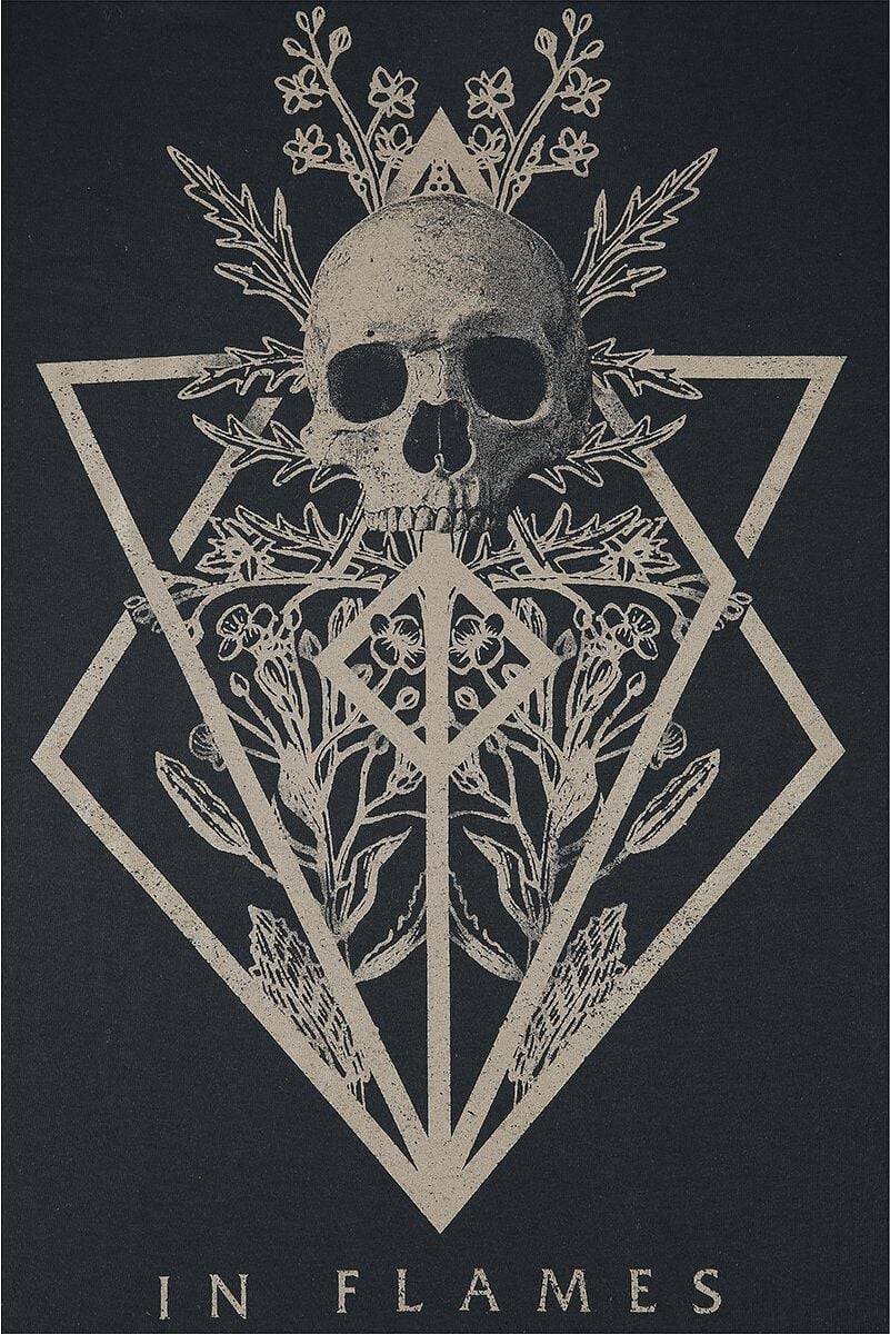 EMP "Skull" T-Shirt schwarz von In Flames Blitzangebot