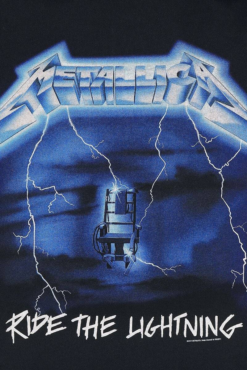EMP "Ride The Lightning" Kapuzenjacke schwarz von Metallica Räumungsverkauf