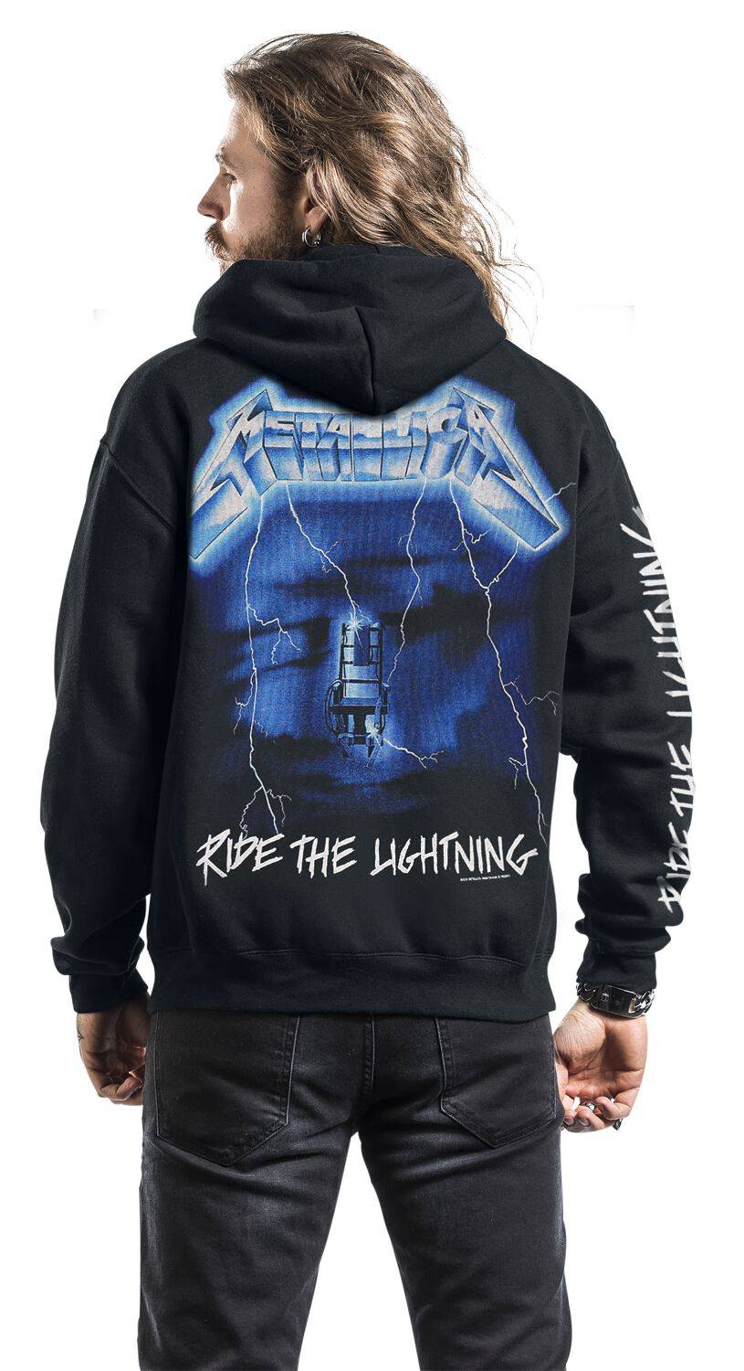 EMP "Ride The Lightning" Kapuzenjacke schwarz von Metallica Räumungsverkauf