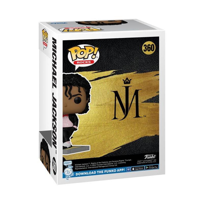 EMP "Michael Jackson (Billie Jean) Rocks! Vinyl Figur 360" Funko Pop! multicolor von Michael Jackson Kauf eins, bekomm eins gratis