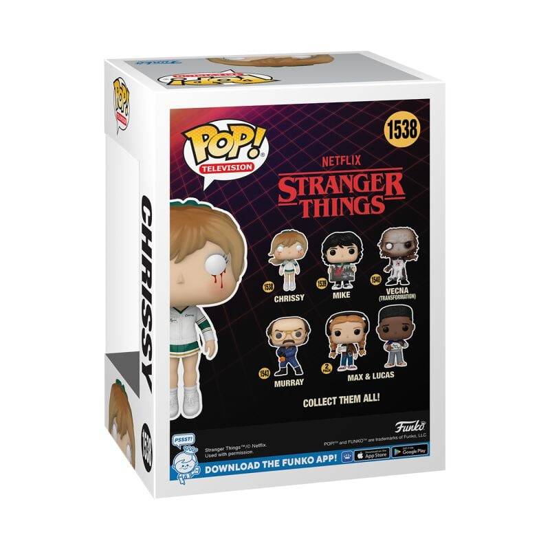 EMP "Chrissy Vinyl Figur 1538" Funko Pop! multicolor von Stranger Things Letzter Tag