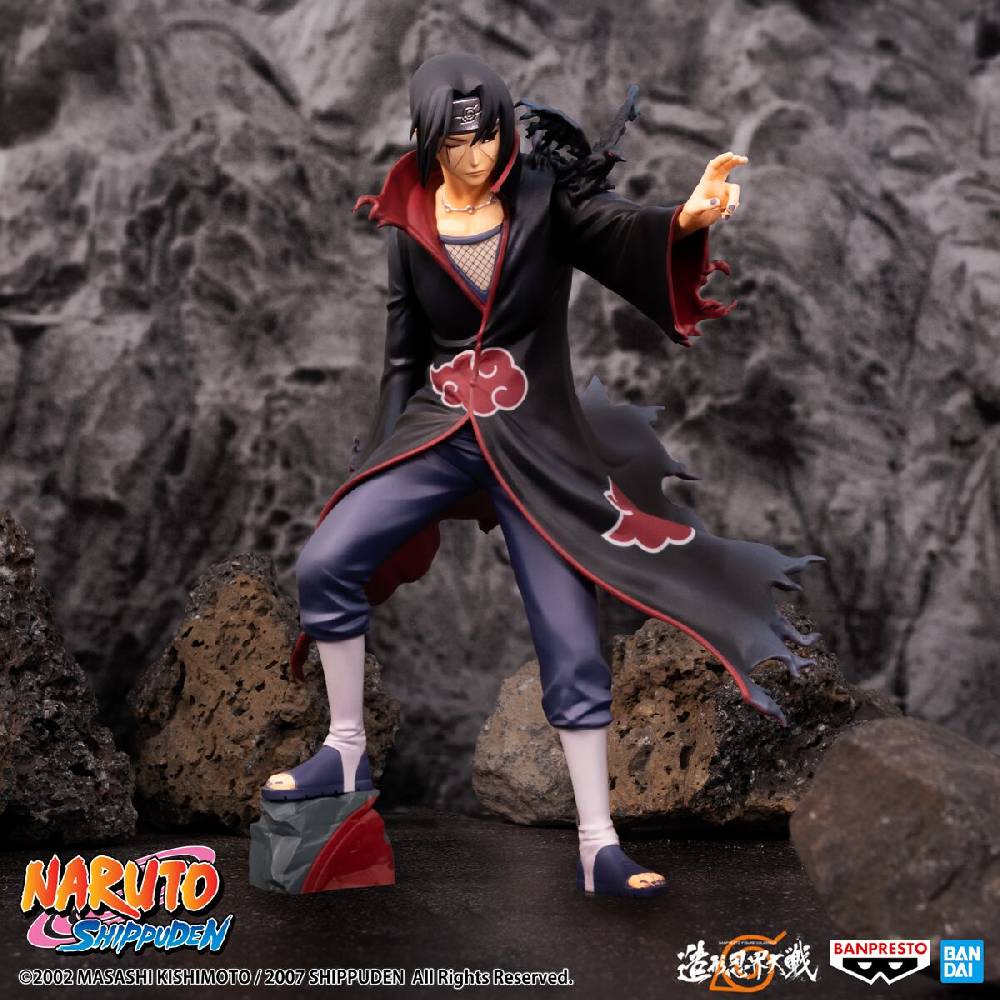 EMP "Shippuden - Banpresto - Uchiha Itachi (Colosseum Series)" Sammelfiguren multicolor von Naruto Clearance-Verkauf