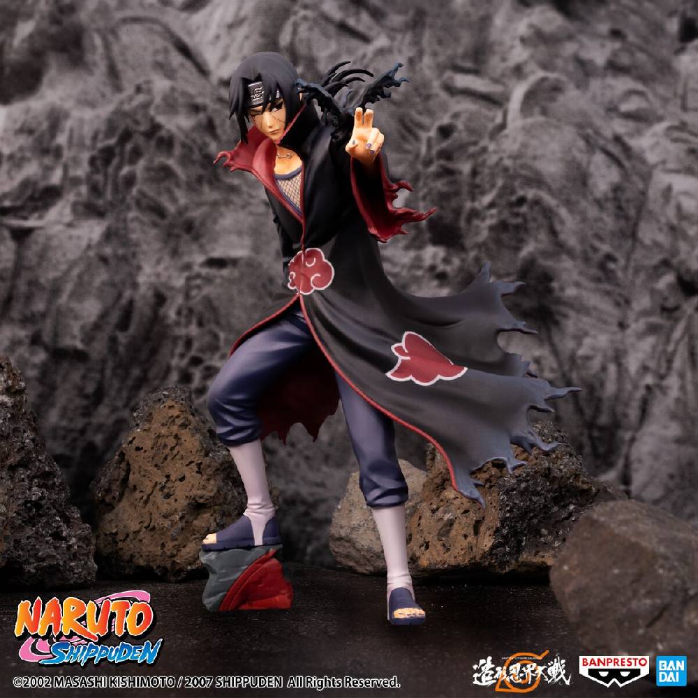 EMP "Shippuden - Banpresto - Uchiha Itachi (Colosseum Series)" Sammelfiguren multicolor von Naruto Clearance-Verkauf