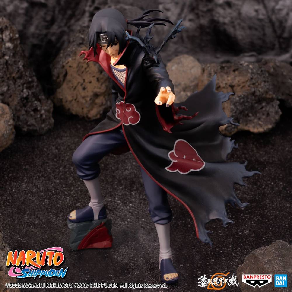 EMP "Shippuden - Banpresto - Uchiha Itachi (Colosseum Series)" Sammelfiguren multicolor von Naruto Clearance-Verkauf
