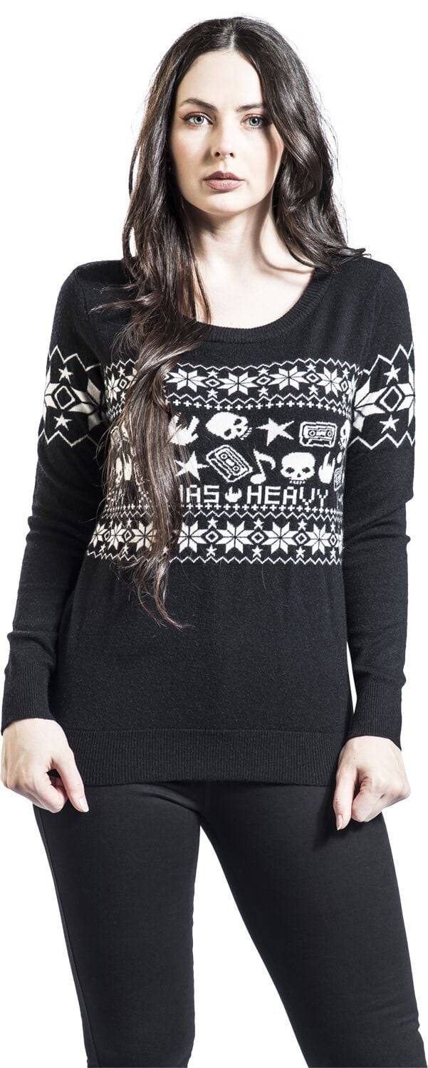 EMP Weihnachtspullover schwarz von EMP Special Collection Flash Sale