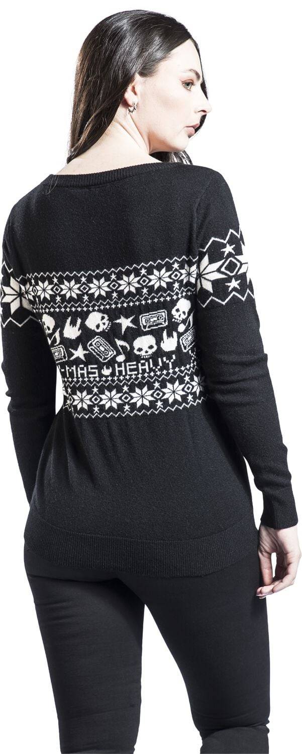 EMP Weihnachtspullover schwarz von EMP Special Collection Flash Sale