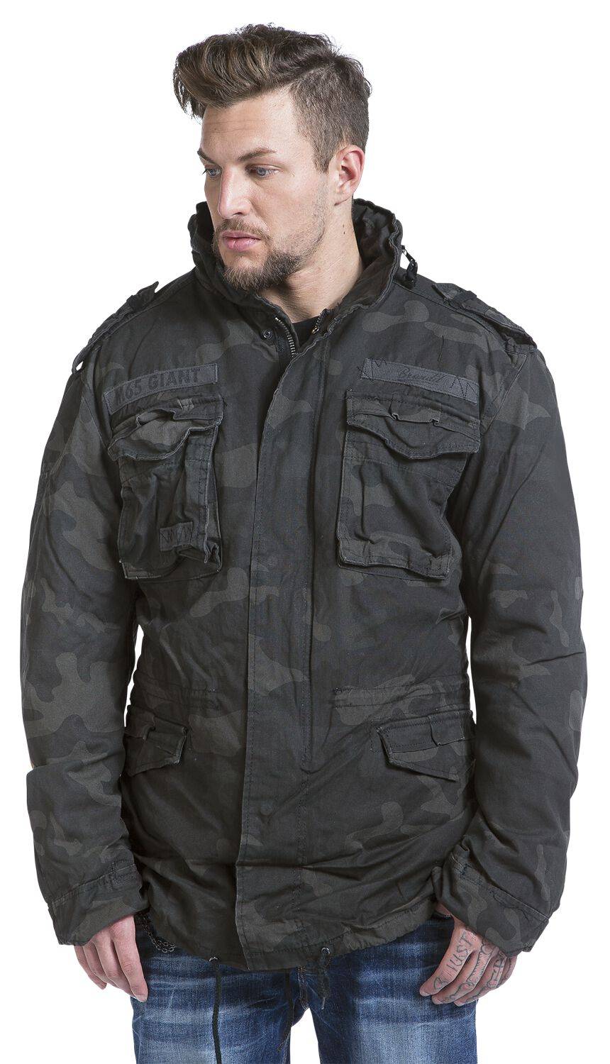 EMP "M65 Giant" Winterjacke darkcamo von Brandit Lagerräumung