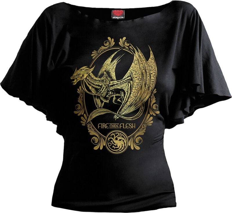 EMP "House of the Dragon - 2 - Filigree" T-Shirt schwarz von Game Of Thrones Sonderangebote