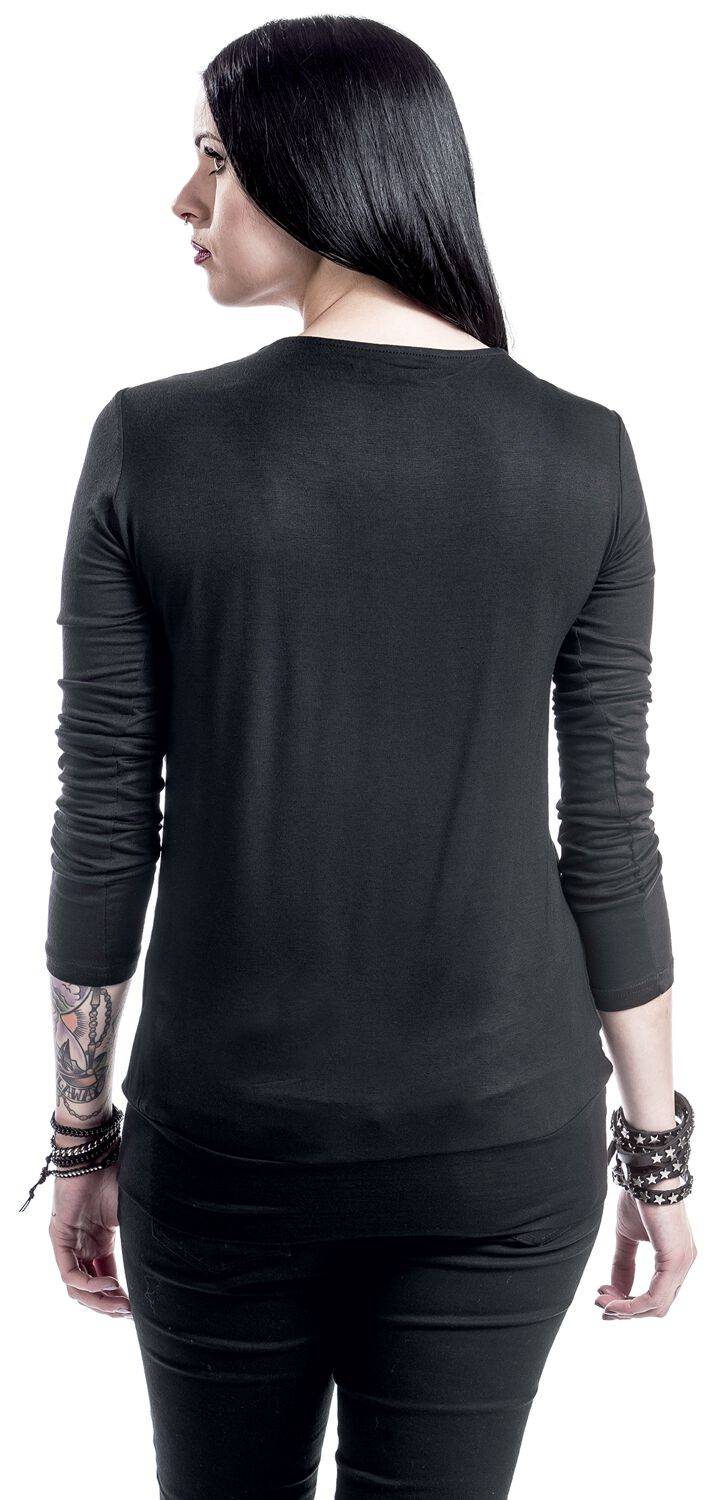 EMP Langarmshirt schwarz von Black Premium by EMP Neueste Stile
