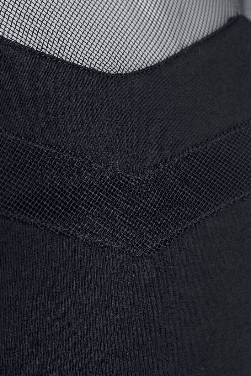 EMP Top schwarz von Rock Rebel by EMP Letzter Tag