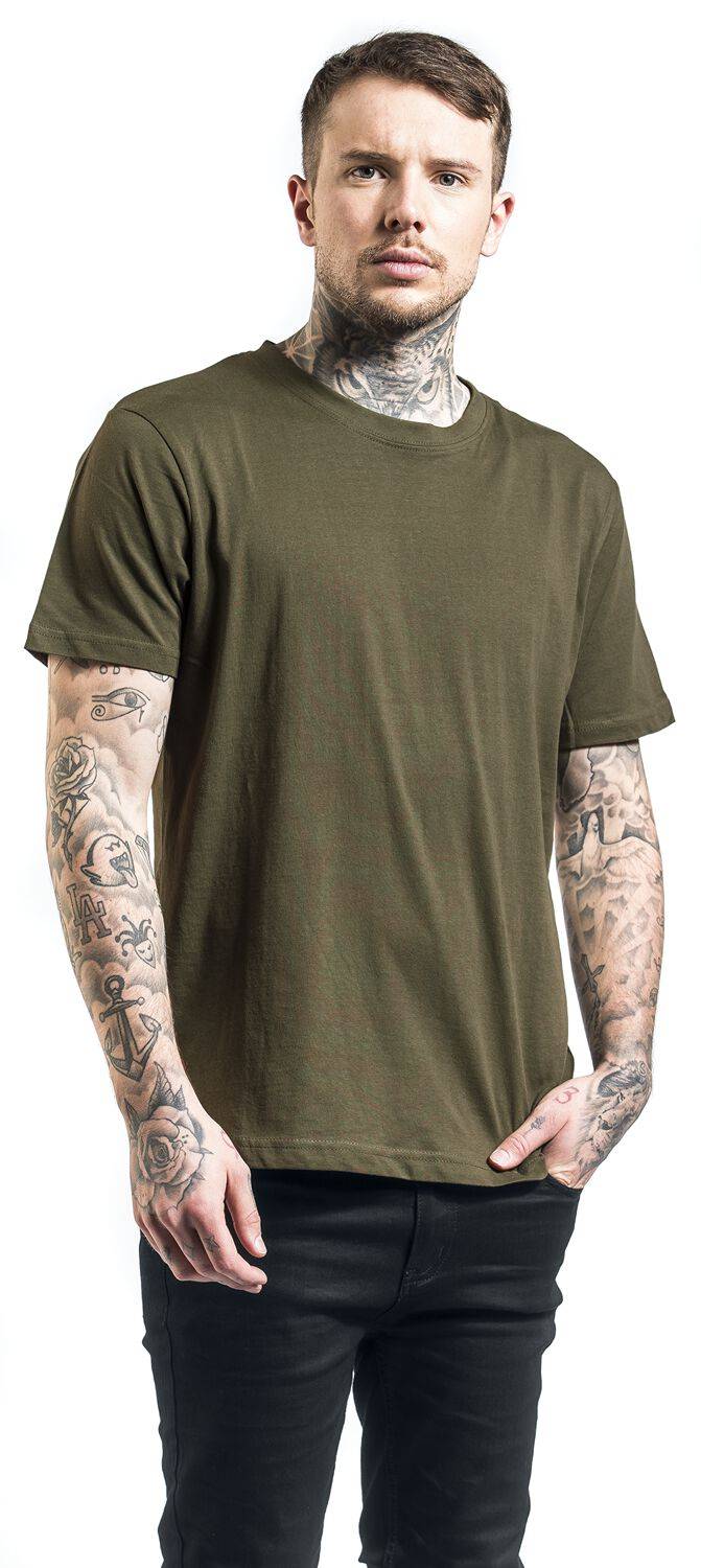 EMP "Premium T-Shirt" T-Shirt oliv von Brandit Bis zu 60% Rabatt