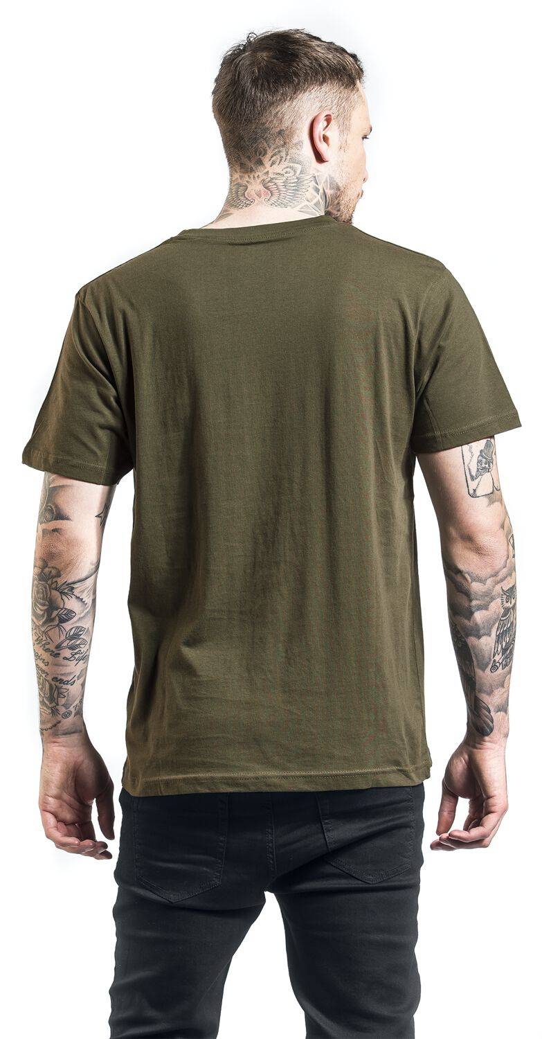 EMP "Premium T-Shirt" T-Shirt oliv von Brandit Bis zu 60% Rabatt