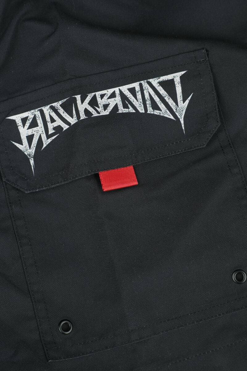EMP Badeshort schwarz von Black Blood by Gothicana Bis zu 55% Rabatt