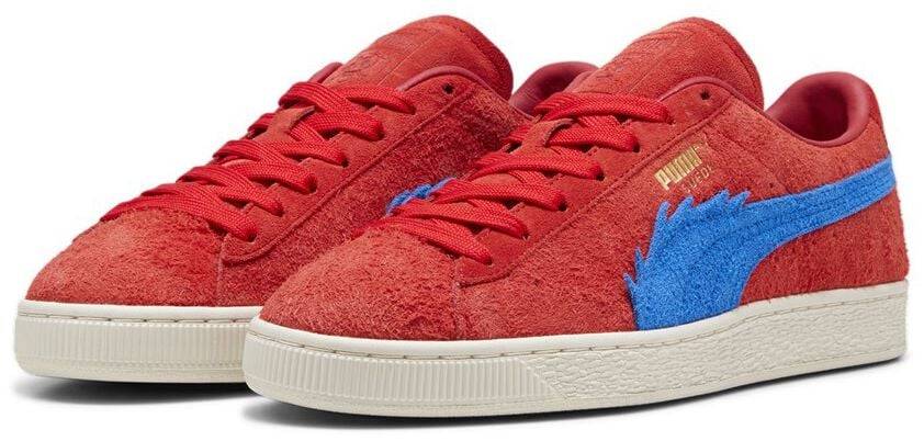 EMP "PUMA x ONE PIECE Suede" Sneaker rot von Puma Super Rabatt