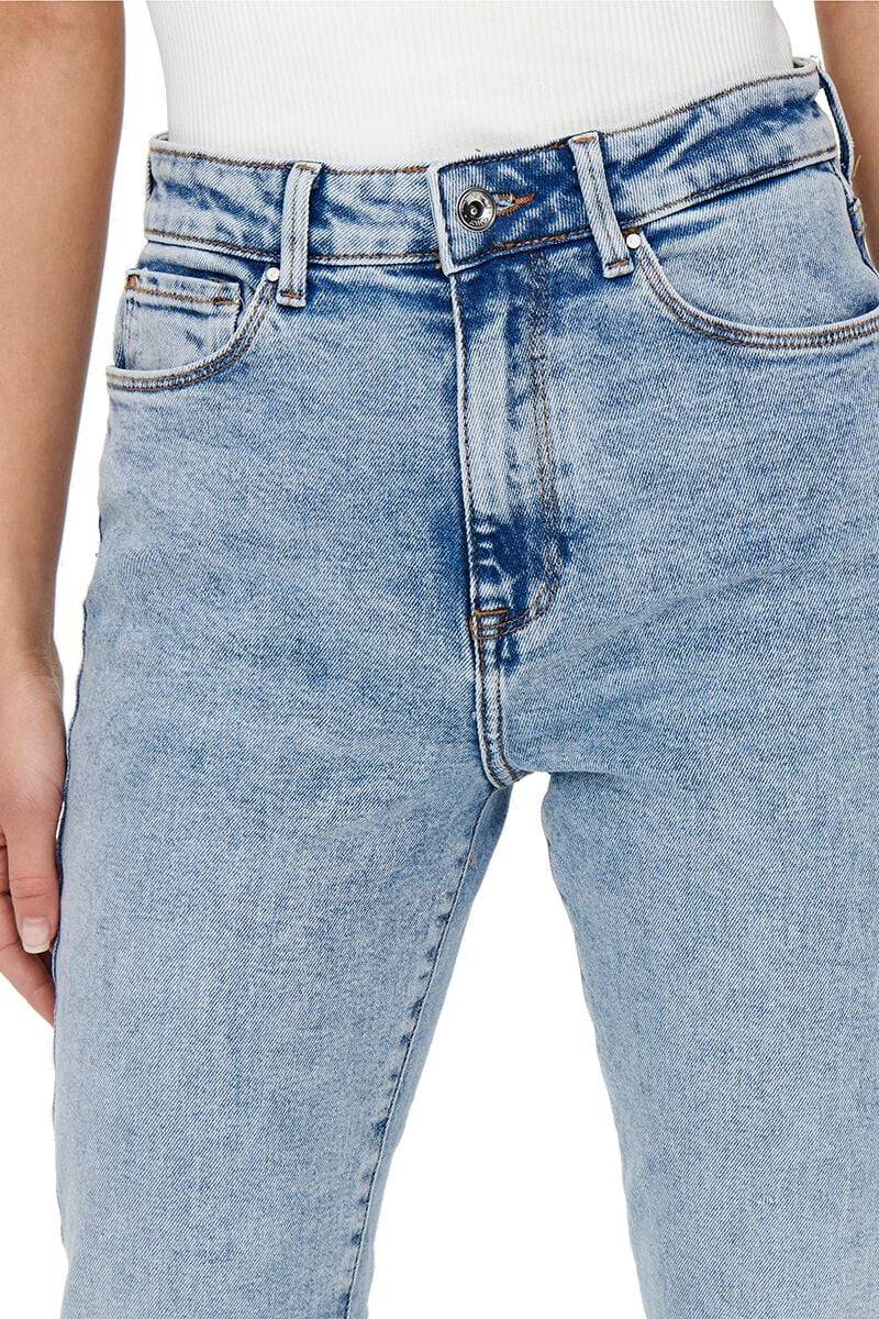 EMP "ONLEMILY STRETCH HW ST AK DNM CRO789NOOS" Jeans hellblau von Only Clearance-Verkauf