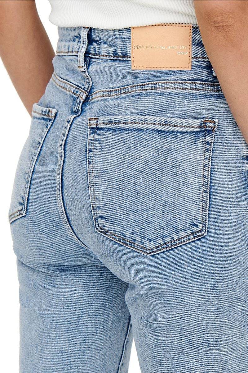 EMP "ONLEMILY STRETCH HW ST AK DNM CRO789NOOS" Jeans hellblau von Only Clearance-Verkauf