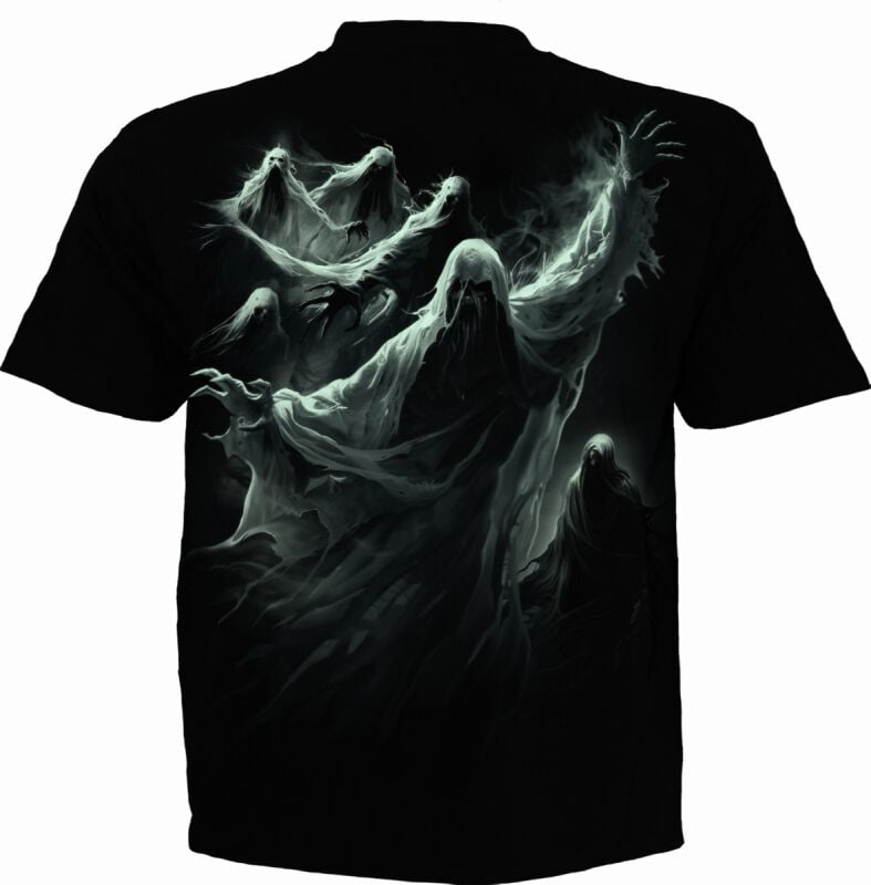EMP "Ghost Skull - Glow In The Dark" T-Shirt schwarz von Spiral Kostenloser Versand international