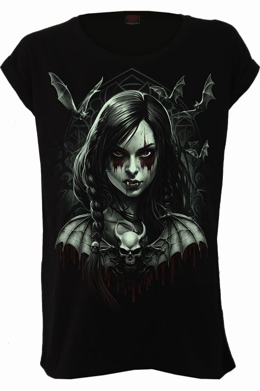 EMP "Hallow's Eve - Glow In The Dark" T-Shirt schwarz von Spiral Fabrikladen
