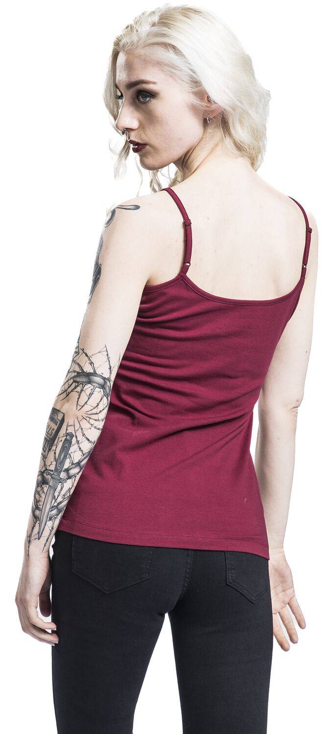 EMP Top bordeaux von Gothicana by EMP Im Verkauf