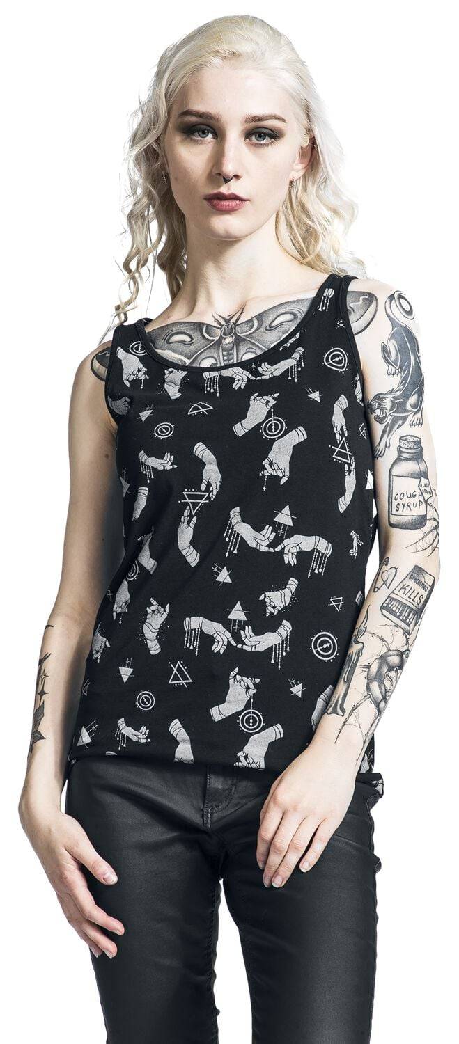 EMP Top schwarz von Gothicana by EMP zollfrei