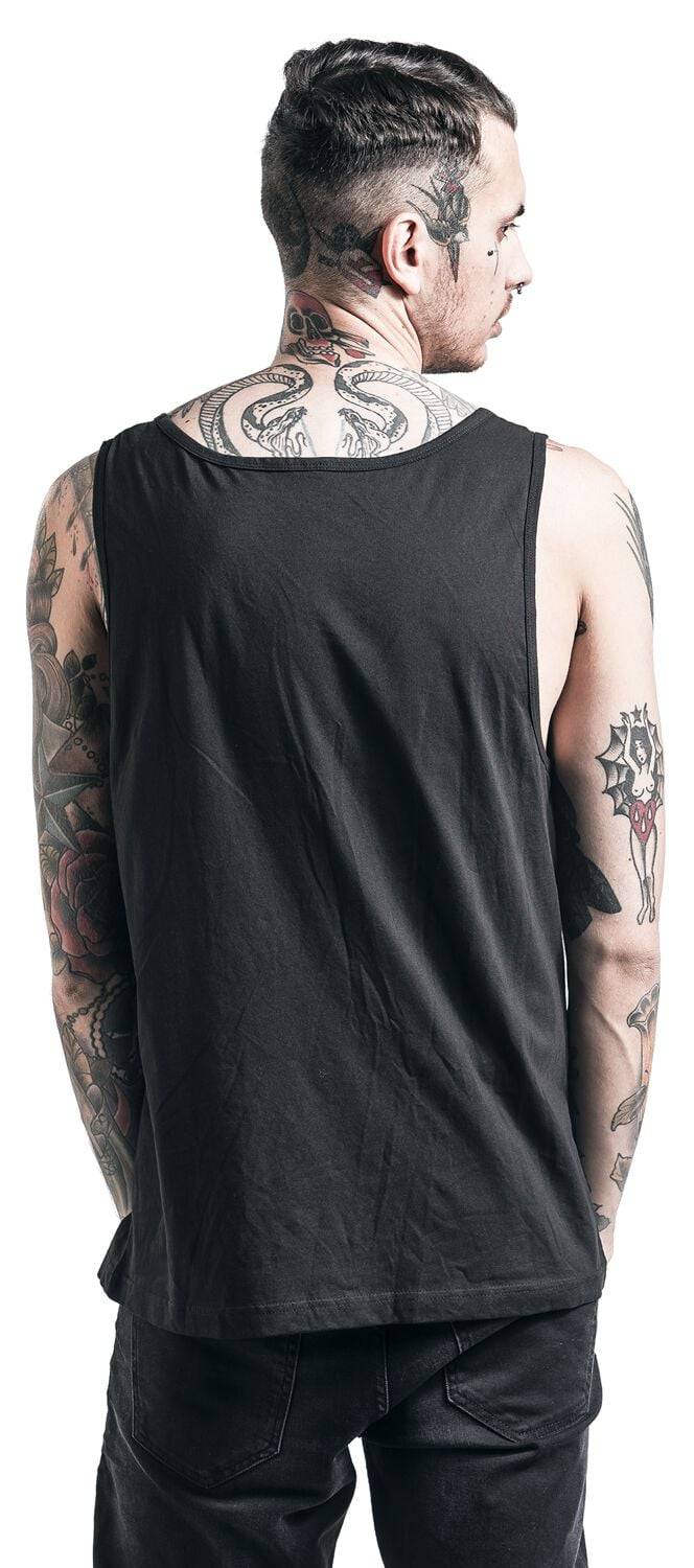 EMP "Praying Hands" Tank-Top schwarz von Black Blood by Gothicana Rabatte dieses Monats