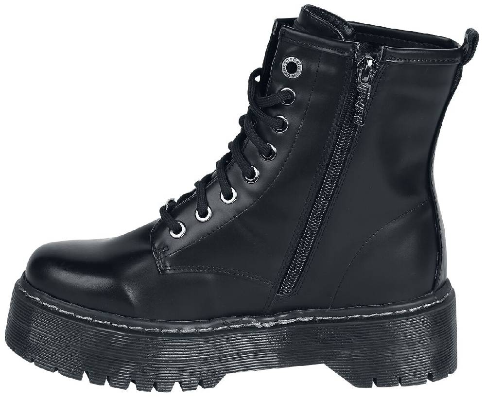 EMP "Mat Boots" Boot schwarz von Refresh Outlet