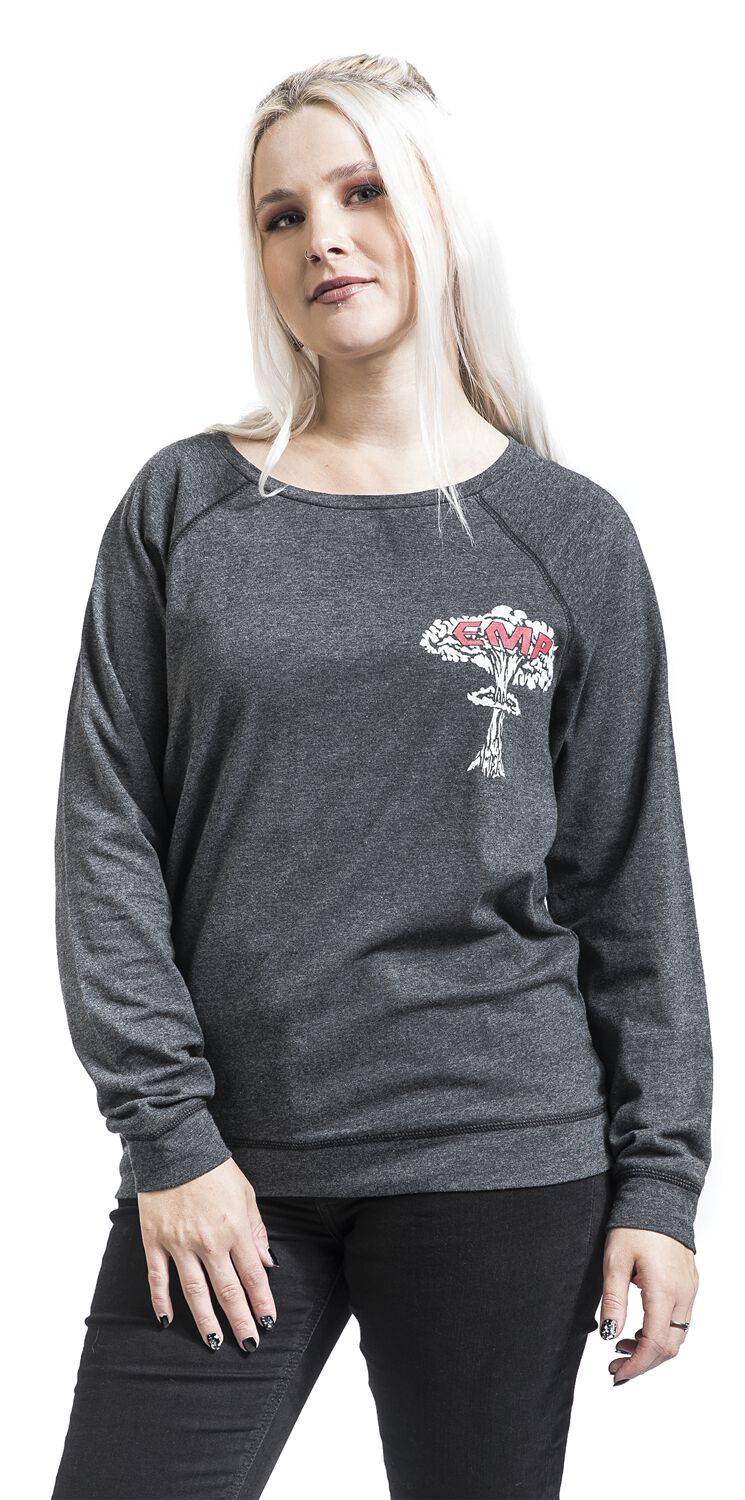 EMP Langarmshirt grau von EMP Stage Collection Fabrikverkauf