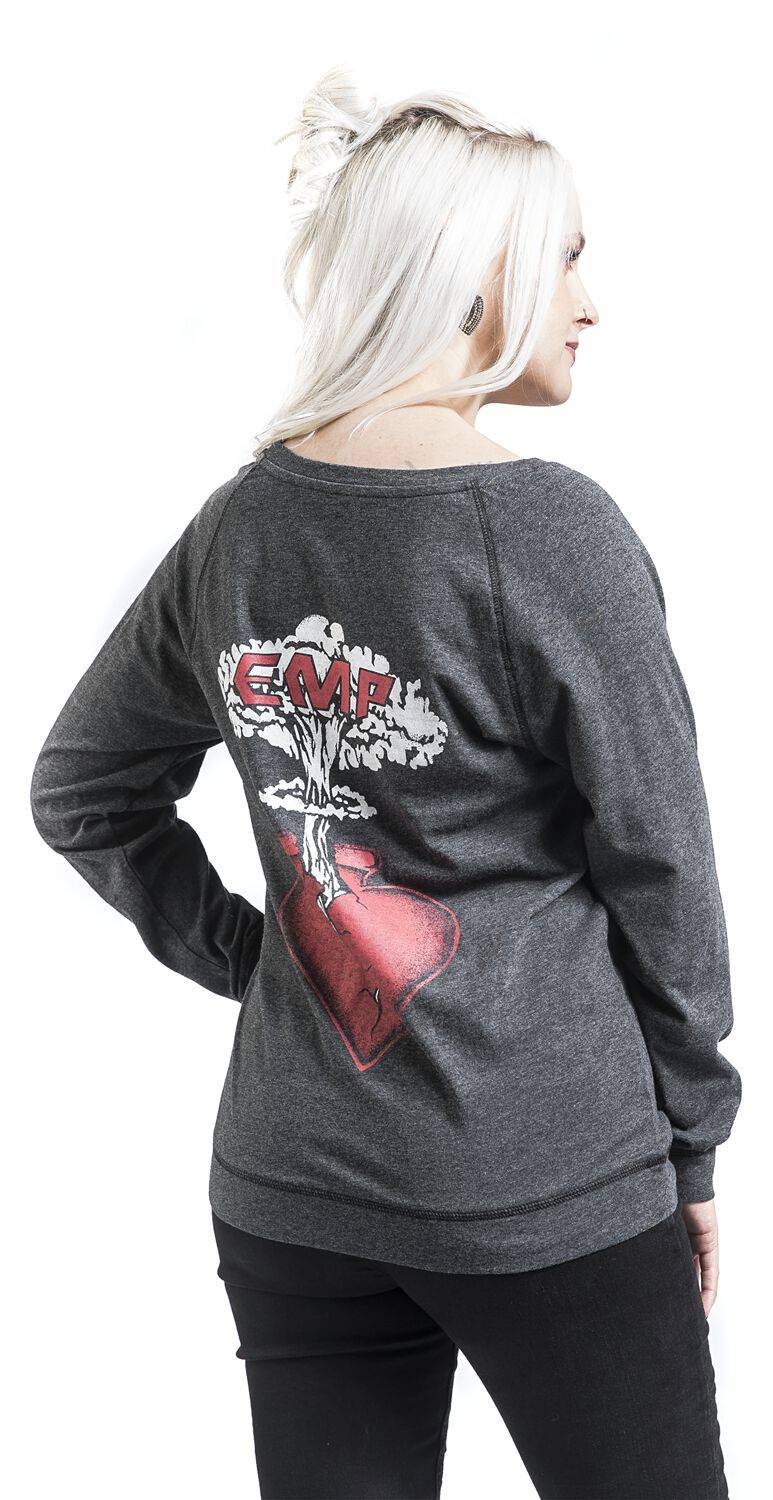 EMP Langarmshirt grau von EMP Stage Collection Fabrikverkauf