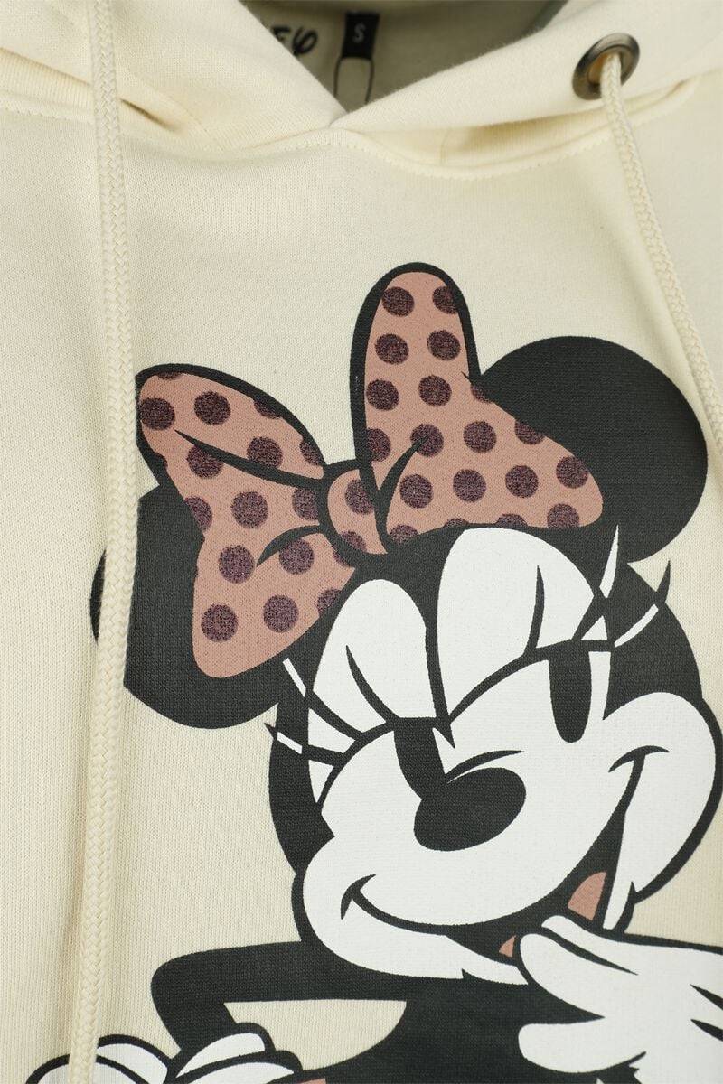 EMP "Minnie" Kapuzenpullover beige von Micky Maus Blitzverkäufe