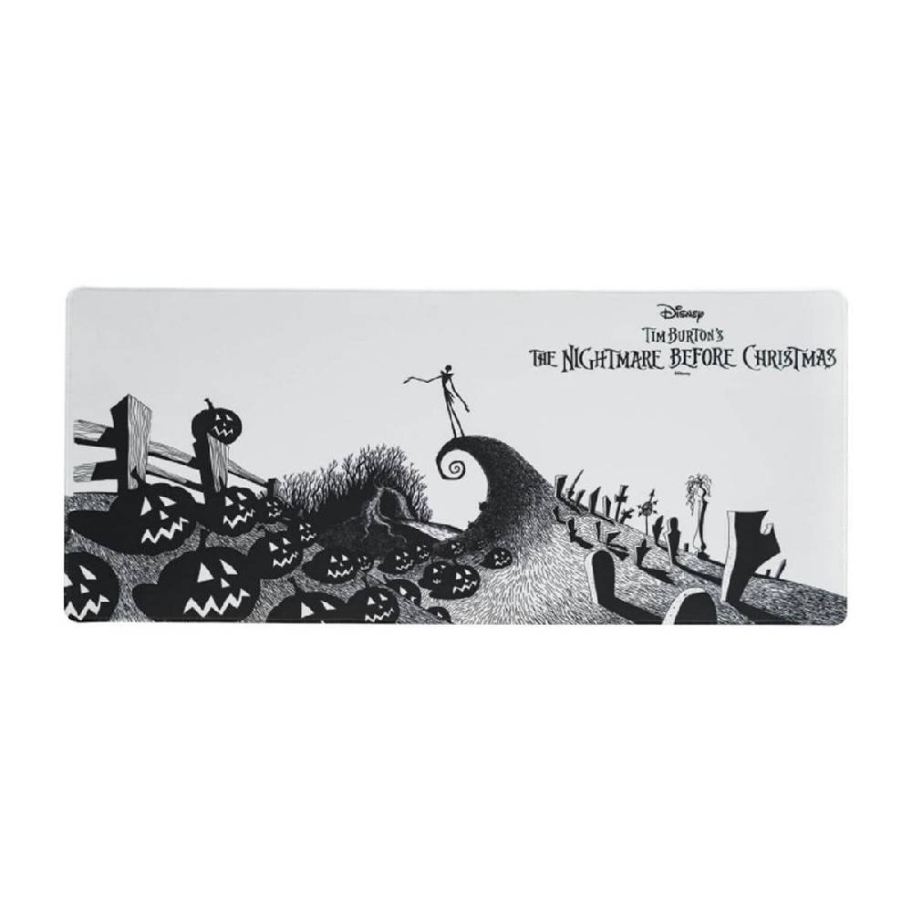 EMP "XL Mousepad" Schreibtischunterlage schwarz/weiß von The Nightmare Before Christmas Günstig kaufen