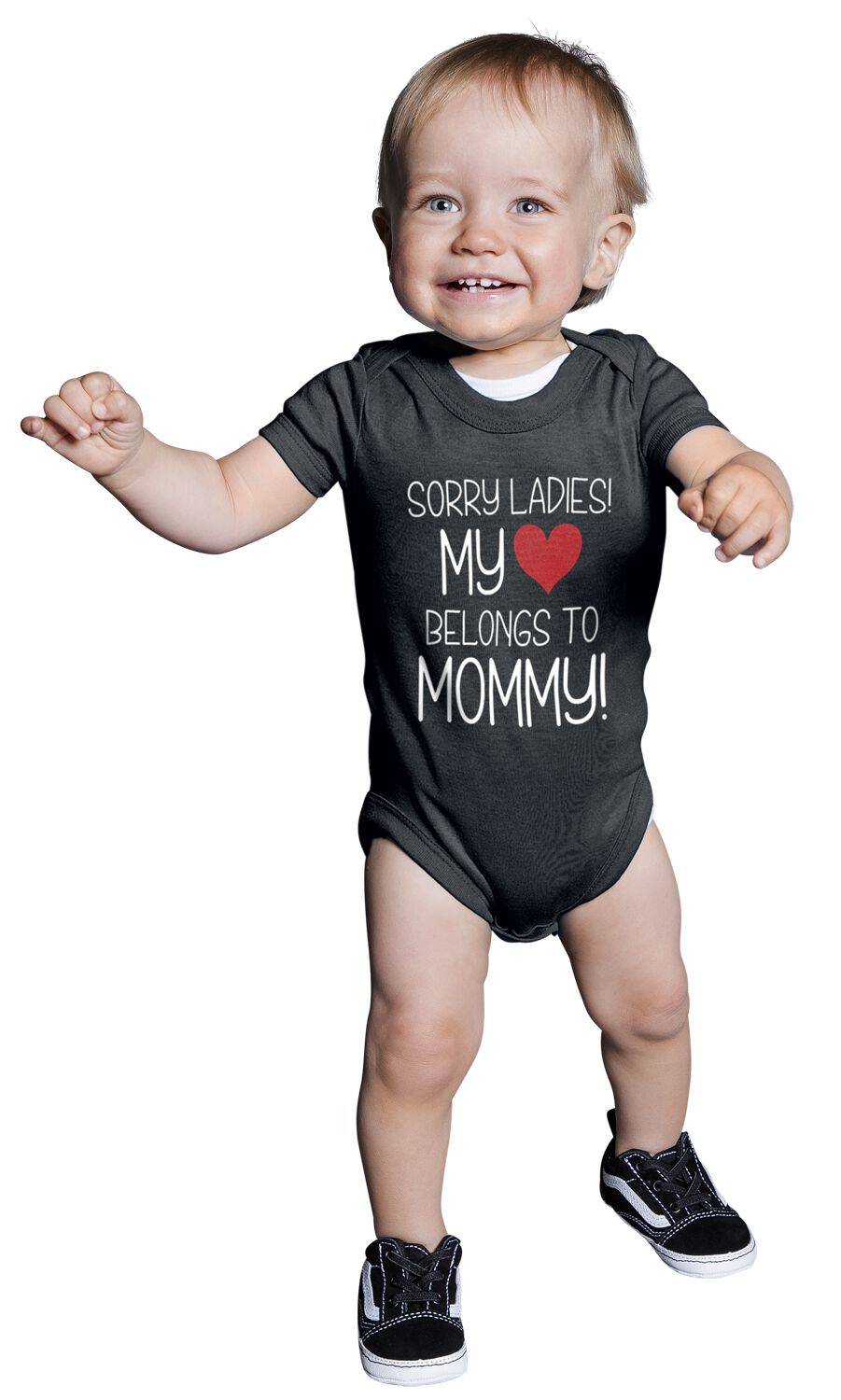 EMP "Kids - Sorry Ladies!" Body schwarz von Familie & Freunde Flash Sale