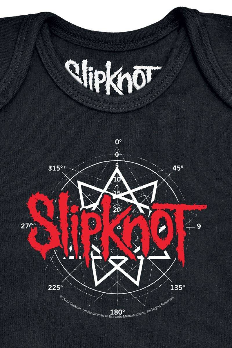 EMP "Metal-Kids - Star Symbol" Body schwarz von Slipknot Begrenztes Angebot