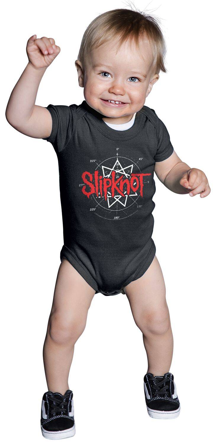EMP "Metal-Kids - Star Symbol" Body schwarz von Slipknot Begrenztes Angebot