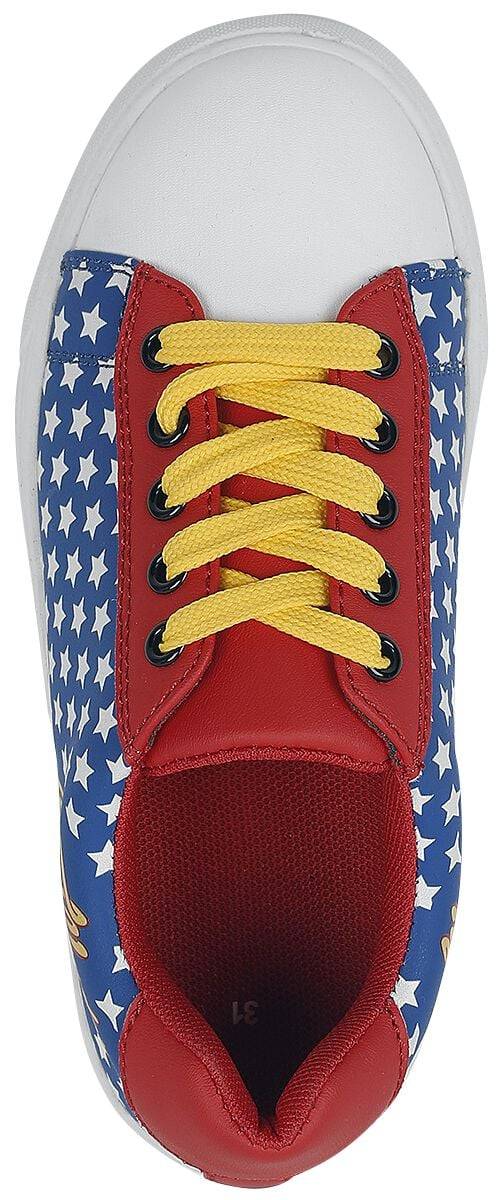 EMP "Kids - Stars" Kinder Sneaker blau/rot von Wonder Woman Saisonschlussverkauf