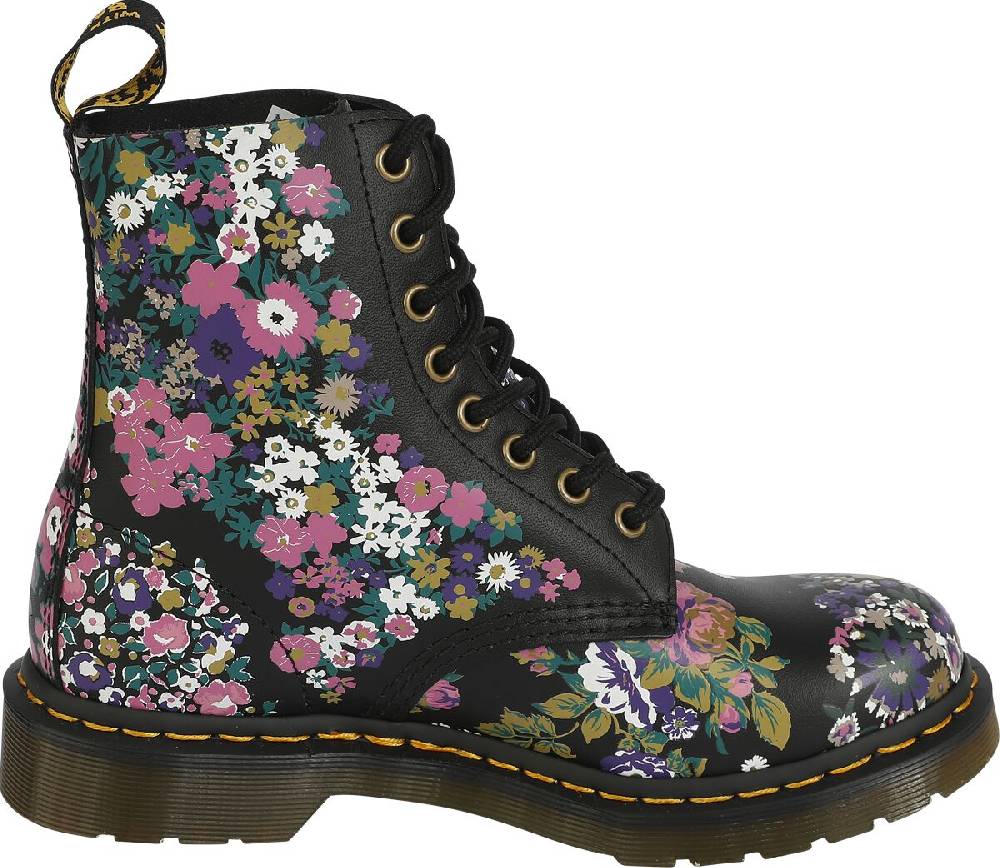 EMP "1460 Pascal - Vintage Floral Print Backhand" Boot multicolor von Dr. Martens Weihnachtsangebot
