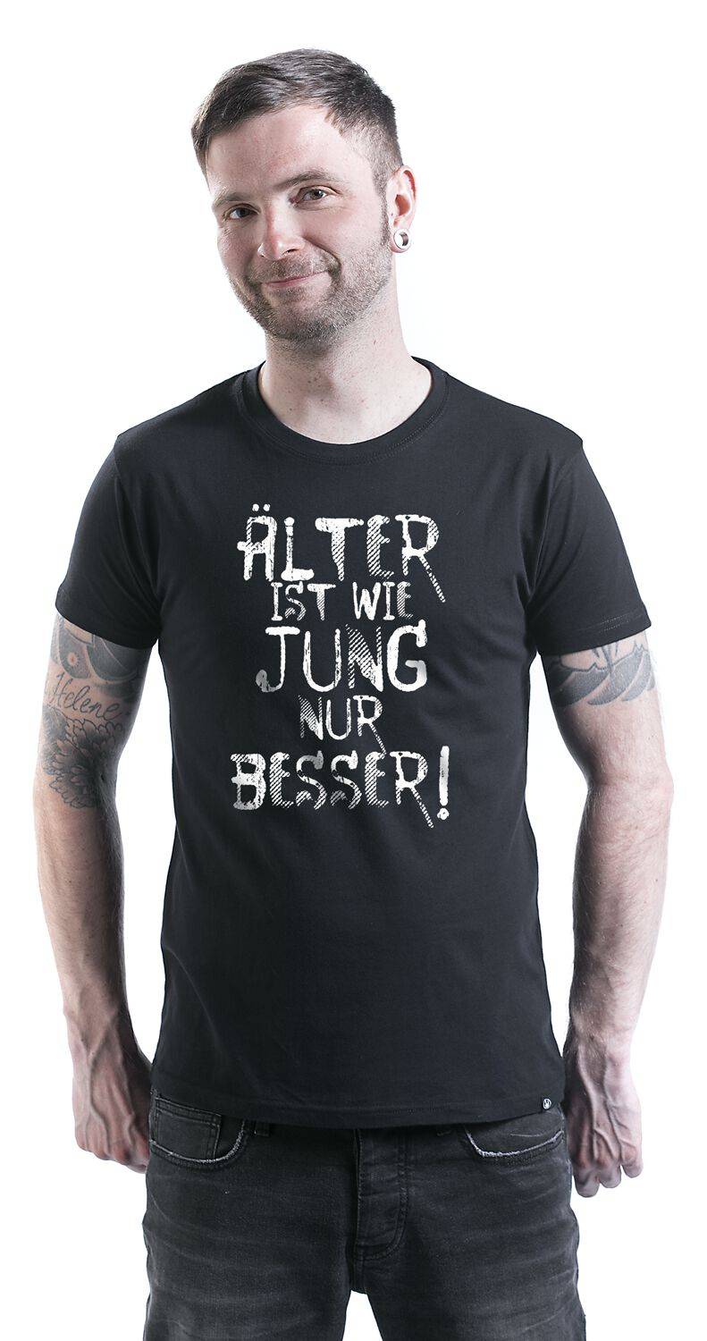 EMP "Älter ist wie jung nur besser!" T-Shirt schwarz von Sprüche Lagerräumung