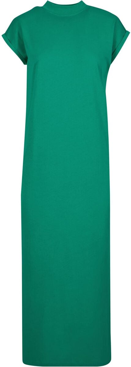 EMP "Ladies Long Extended Shoulder Dress" Langes Kleid grün von Urban Classics Top Angebot