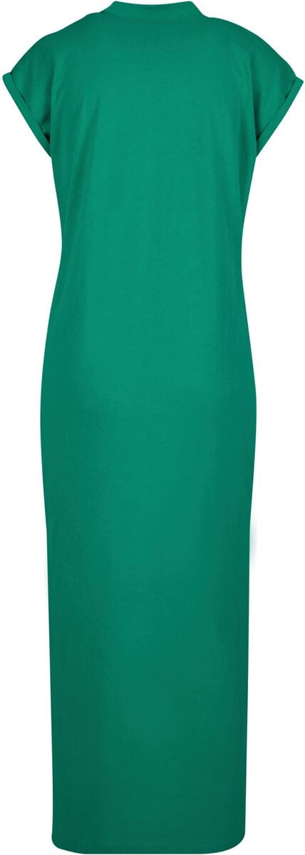 EMP "Ladies Long Extended Shoulder Dress" Langes Kleid grün von Urban Classics Top Angebot