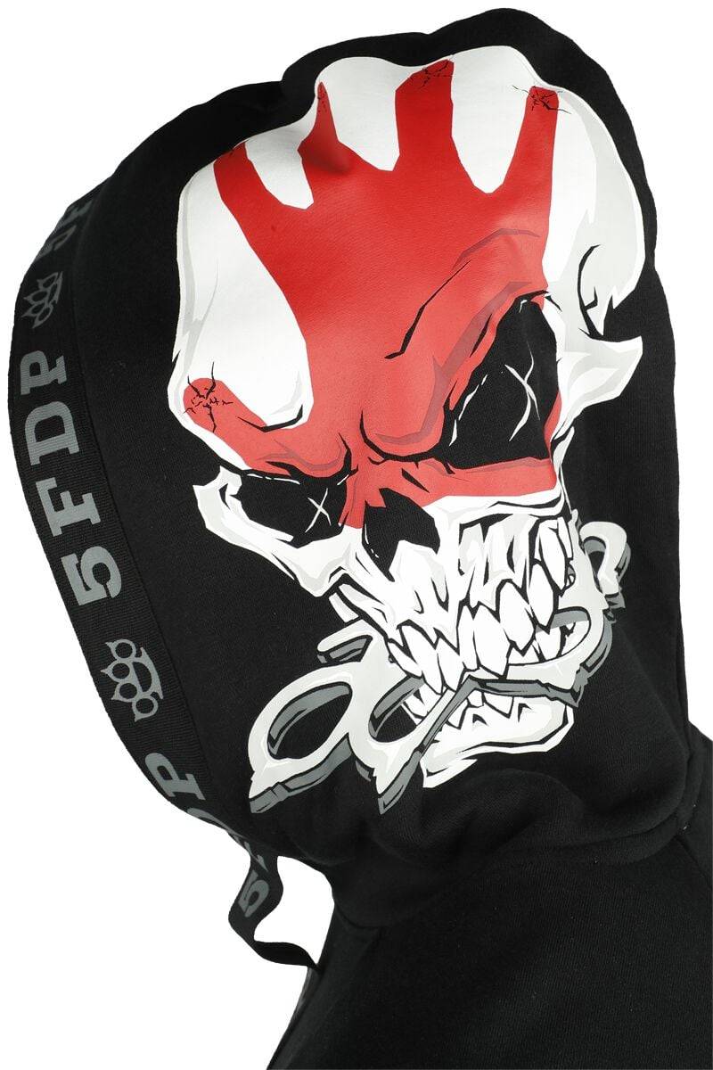 EMP "EMP Signature Collection" Kapuzenpullover schwarz/grau/rot von Five Finger Death Punch Bestseller