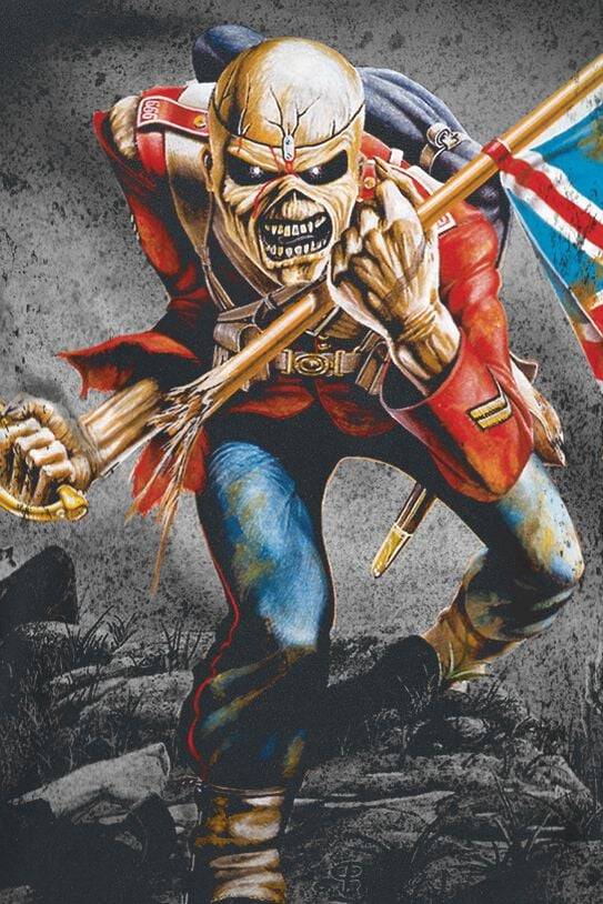EMP "TheTrooper" T-Shirt schwarz von Iron Maiden Kauf eins, bekomm eins gratis