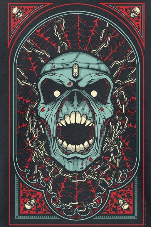 EMP "Piece Of Mind" T-Shirt schwarz von Iron Maiden Tägliche Deals